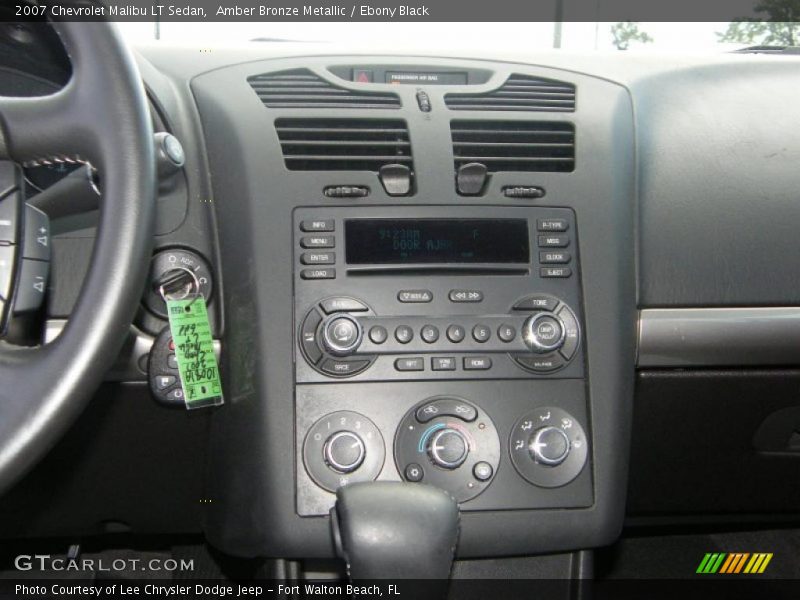 Amber Bronze Metallic / Ebony Black 2007 Chevrolet Malibu LT Sedan