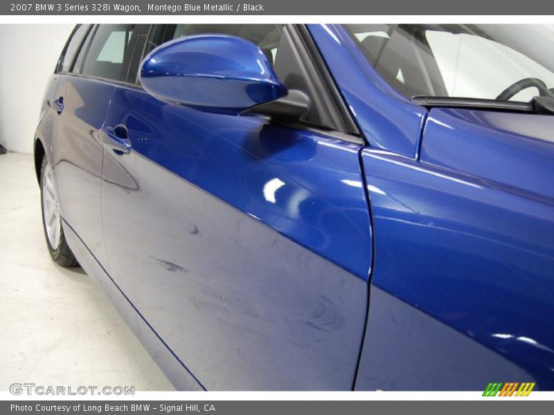 Montego Blue Metallic / Black 2007 BMW 3 Series 328i Wagon