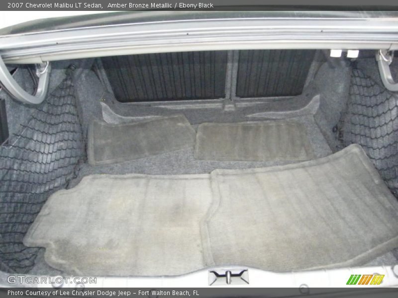 Amber Bronze Metallic / Ebony Black 2007 Chevrolet Malibu LT Sedan