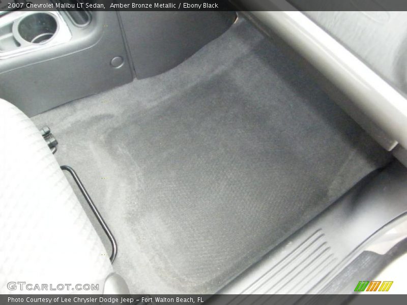 Amber Bronze Metallic / Ebony Black 2007 Chevrolet Malibu LT Sedan