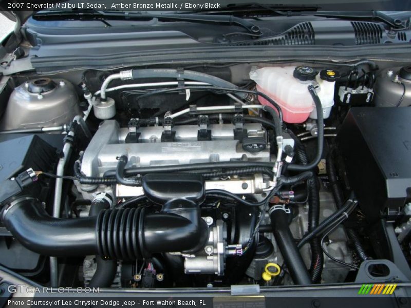 Amber Bronze Metallic / Ebony Black 2007 Chevrolet Malibu LT Sedan