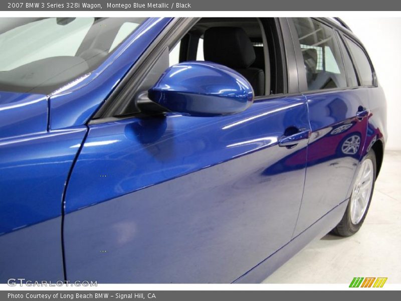 Montego Blue Metallic / Black 2007 BMW 3 Series 328i Wagon