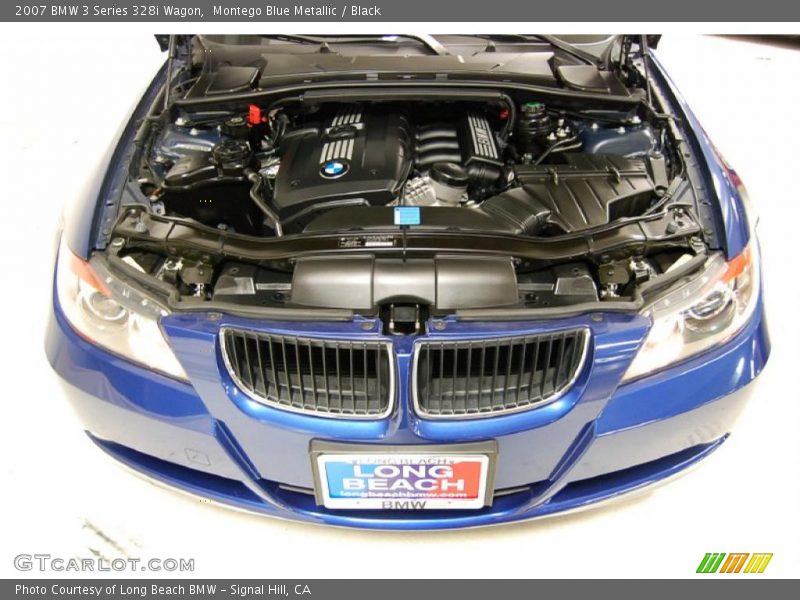 Montego Blue Metallic / Black 2007 BMW 3 Series 328i Wagon