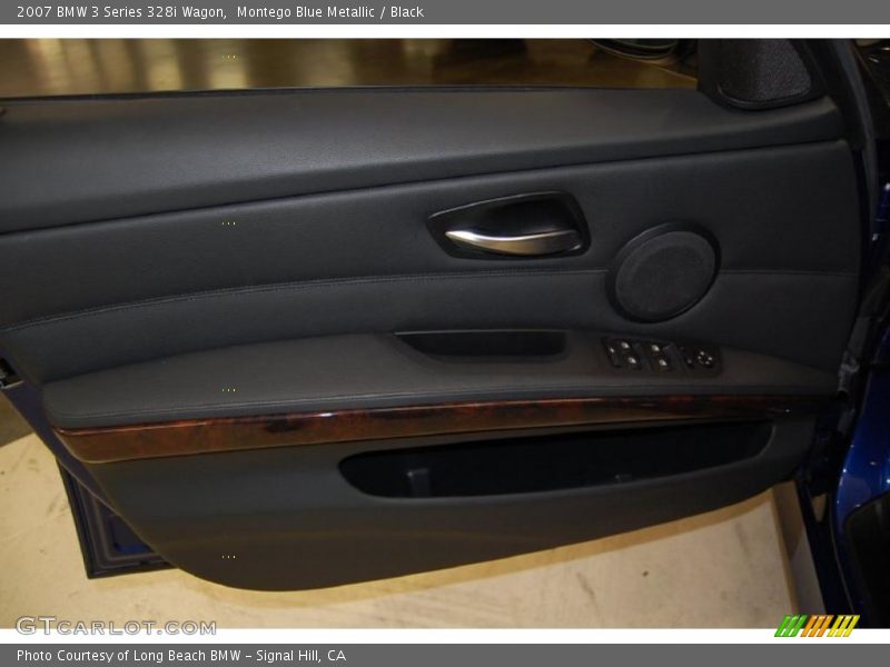 Montego Blue Metallic / Black 2007 BMW 3 Series 328i Wagon