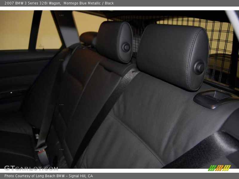 Montego Blue Metallic / Black 2007 BMW 3 Series 328i Wagon