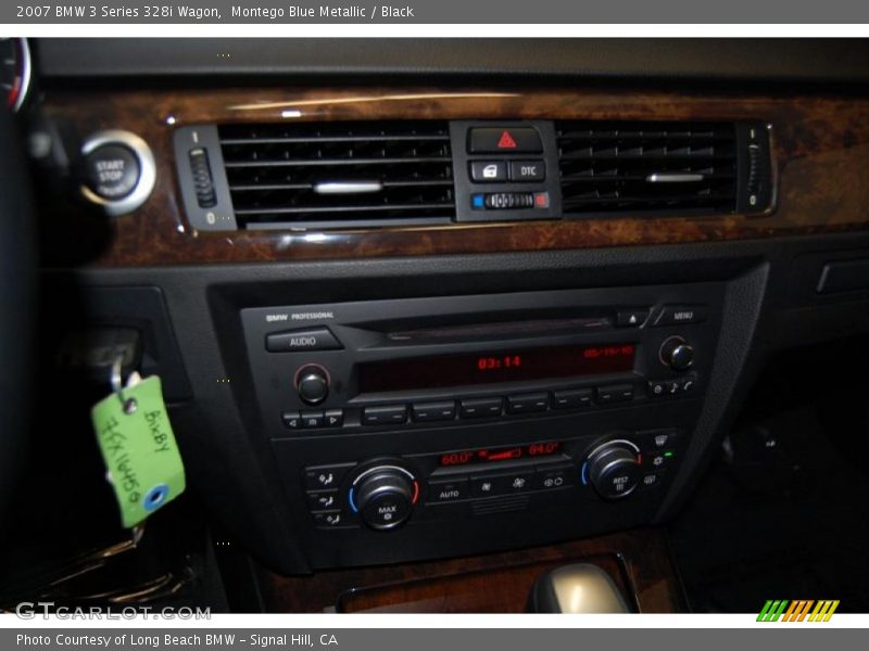 Montego Blue Metallic / Black 2007 BMW 3 Series 328i Wagon