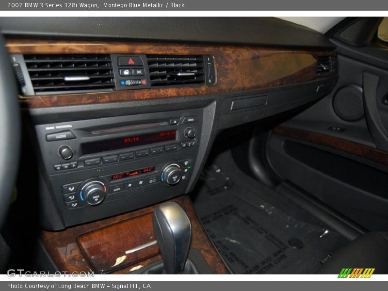 Montego Blue Metallic / Black 2007 BMW 3 Series 328i Wagon