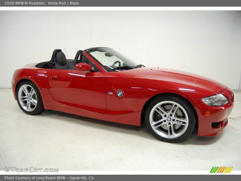 Imola Red / Black 2008 BMW M Roadster