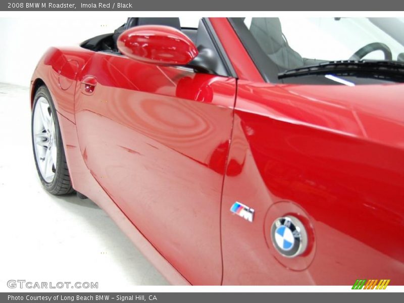 Imola Red / Black 2008 BMW M Roadster