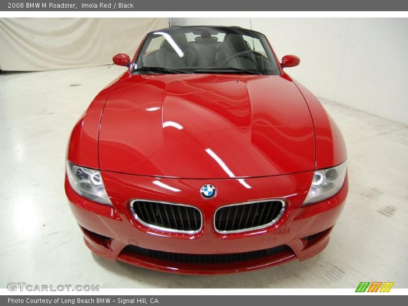Imola Red / Black 2008 BMW M Roadster