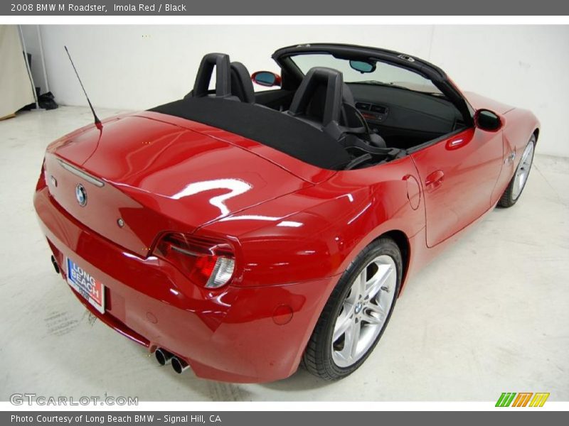 Imola Red / Black 2008 BMW M Roadster