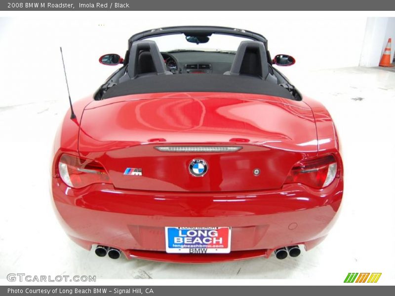 Imola Red / Black 2008 BMW M Roadster