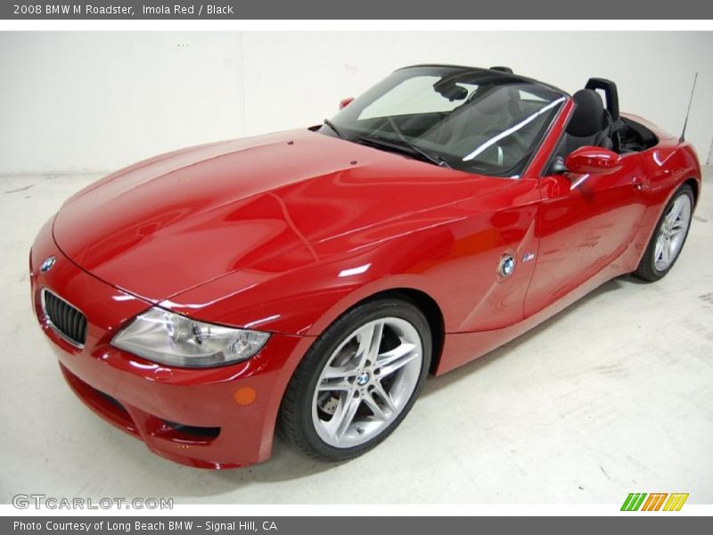 Imola Red / Black 2008 BMW M Roadster