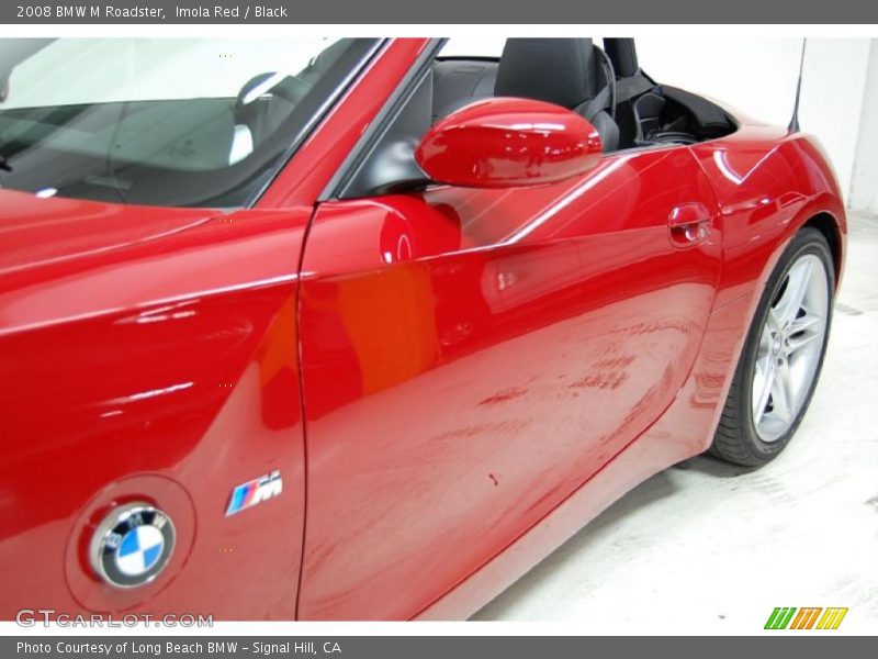 Imola Red / Black 2008 BMW M Roadster