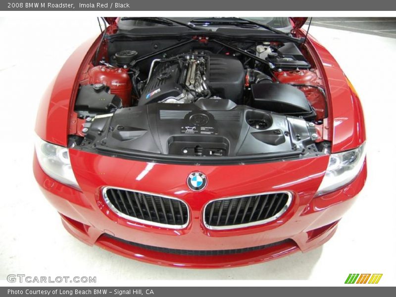 Imola Red / Black 2008 BMW M Roadster