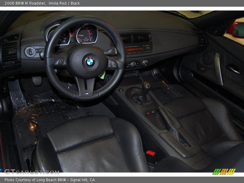 Imola Red / Black 2008 BMW M Roadster