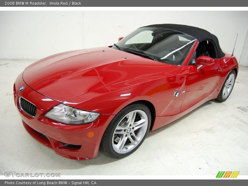 Imola Red / Black 2008 BMW M Roadster