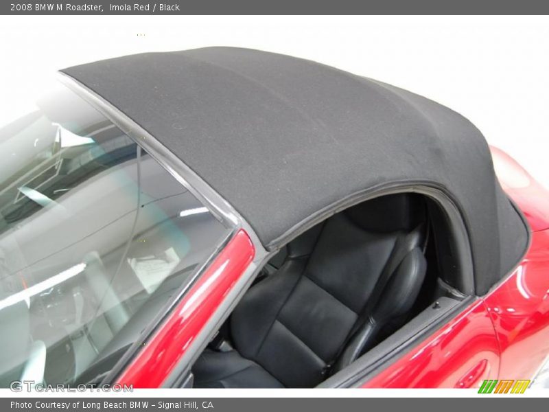 Imola Red / Black 2008 BMW M Roadster