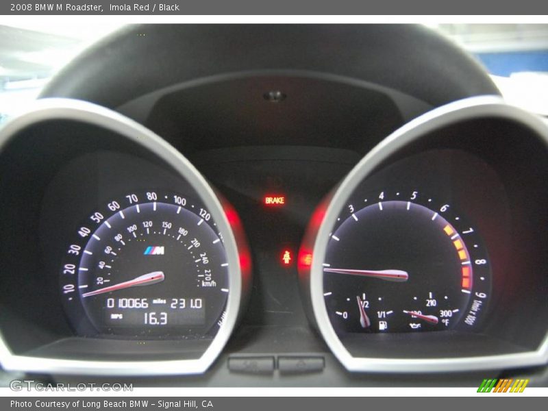 Imola Red / Black 2008 BMW M Roadster