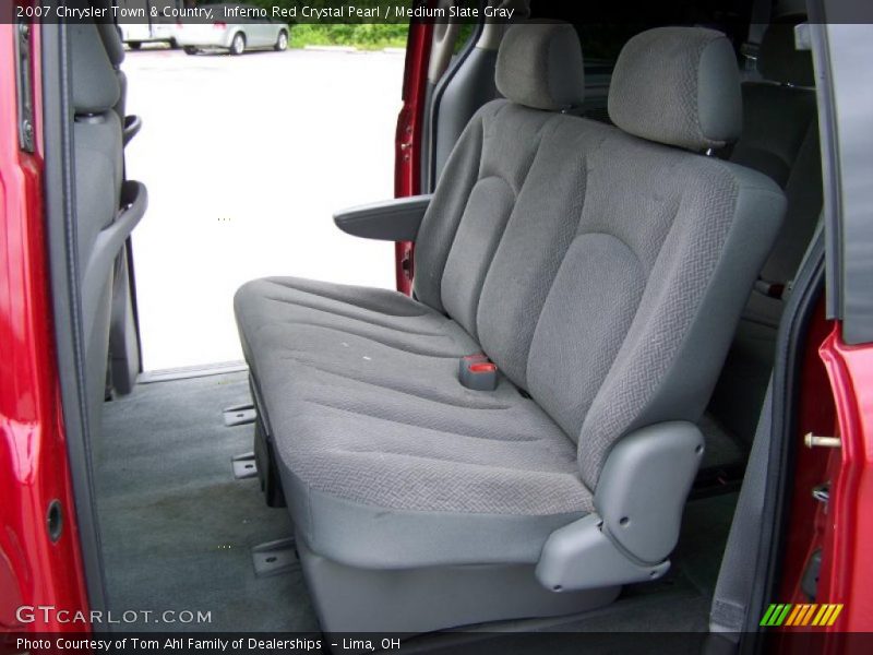 Inferno Red Crystal Pearl / Medium Slate Gray 2007 Chrysler Town & Country