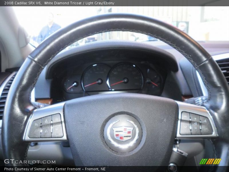 White Diamond Tricoat / Light Gray/Ebony 2008 Cadillac SRX V6