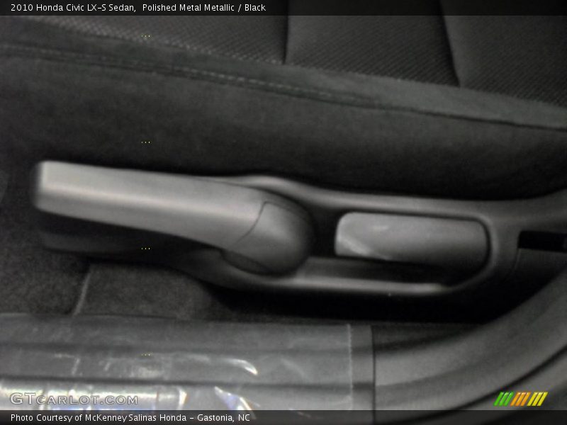 Polished Metal Metallic / Black 2010 Honda Civic LX-S Sedan