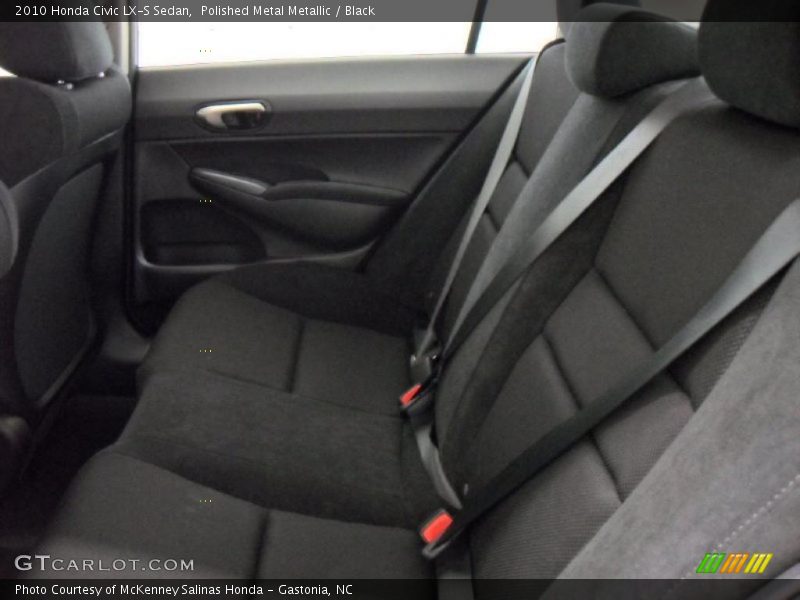 Polished Metal Metallic / Black 2010 Honda Civic LX-S Sedan