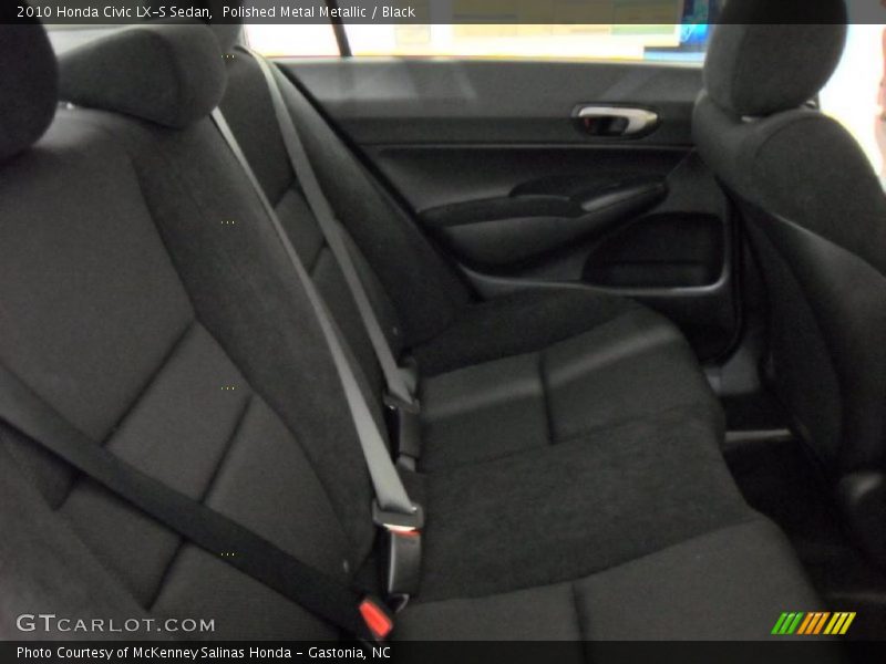 Polished Metal Metallic / Black 2010 Honda Civic LX-S Sedan