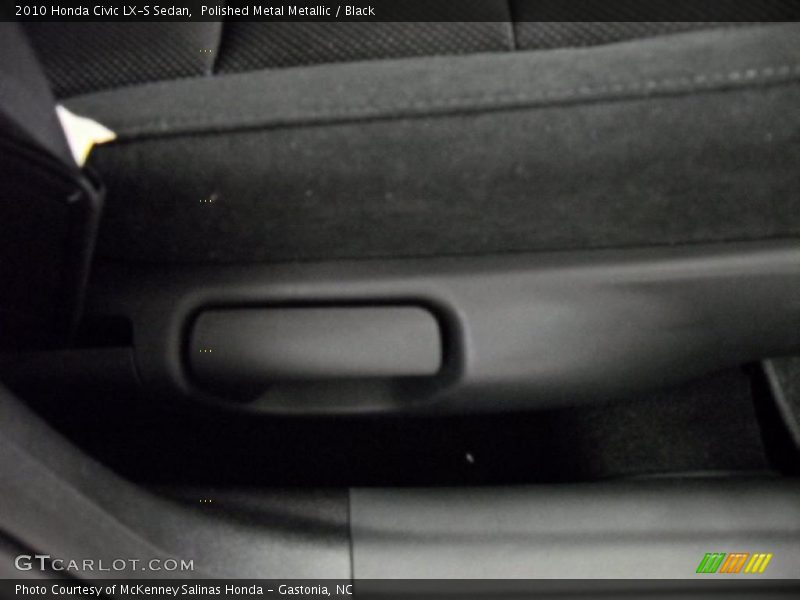 Polished Metal Metallic / Black 2010 Honda Civic LX-S Sedan