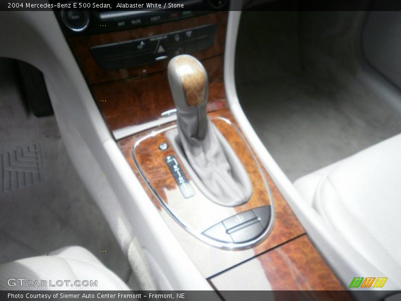 Alabaster White / Stone 2004 Mercedes-Benz E 500 Sedan