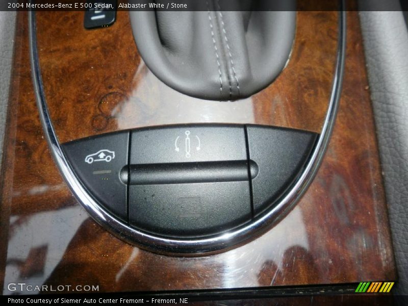 Alabaster White / Stone 2004 Mercedes-Benz E 500 Sedan