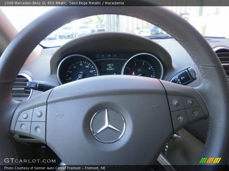 Sand Beige Metallic / Macadamia 2008 Mercedes-Benz GL 450 4Matic