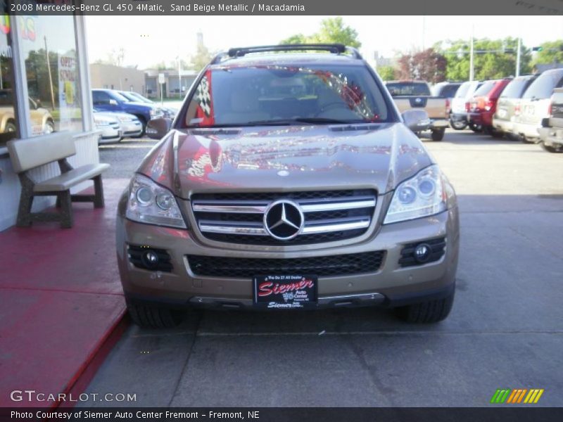 Sand Beige Metallic / Macadamia 2008 Mercedes-Benz GL 450 4Matic
