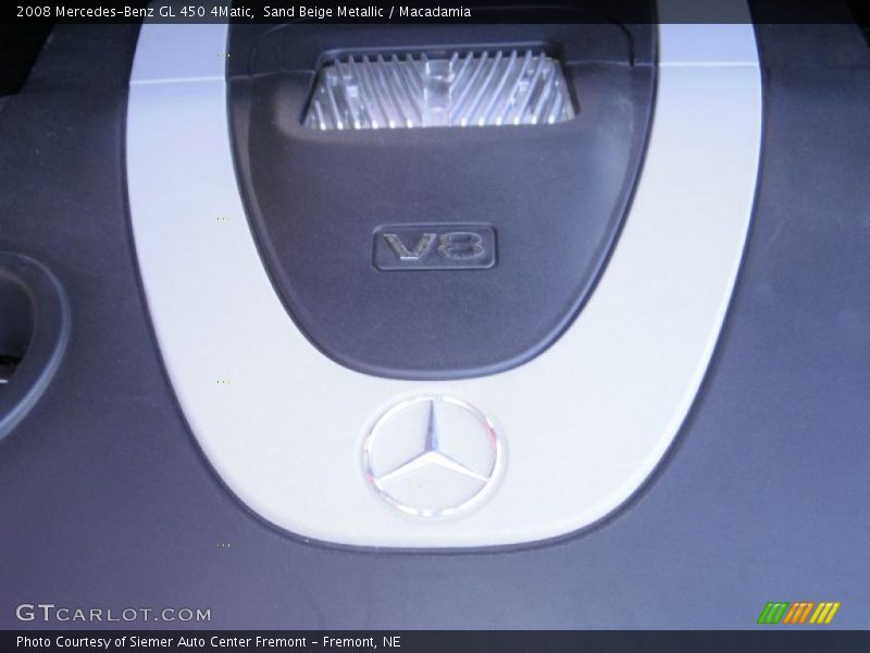 Sand Beige Metallic / Macadamia 2008 Mercedes-Benz GL 450 4Matic