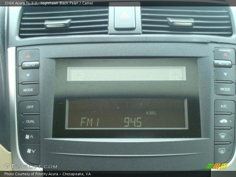 Nighthawk Black Pearl / Camel 2004 Acura TL 3.2