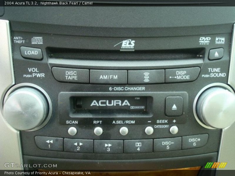 Nighthawk Black Pearl / Camel 2004 Acura TL 3.2