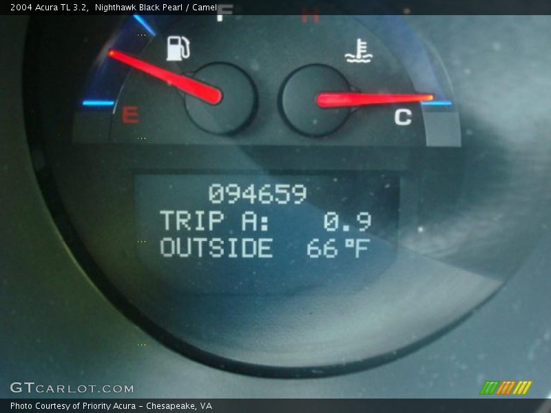 Nighthawk Black Pearl / Camel 2004 Acura TL 3.2