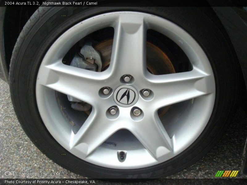 Nighthawk Black Pearl / Camel 2004 Acura TL 3.2
