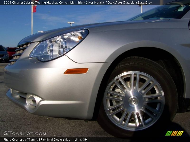Bright Silver Metallic / Dark Slate Gray/Light Slate Gray 2008 Chrysler Sebring Touring Hardtop Convertible