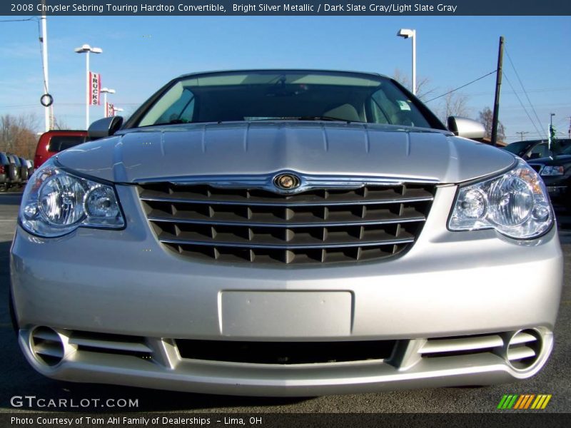 Bright Silver Metallic / Dark Slate Gray/Light Slate Gray 2008 Chrysler Sebring Touring Hardtop Convertible