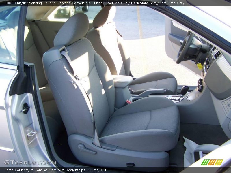 Bright Silver Metallic / Dark Slate Gray/Light Slate Gray 2008 Chrysler Sebring Touring Hardtop Convertible
