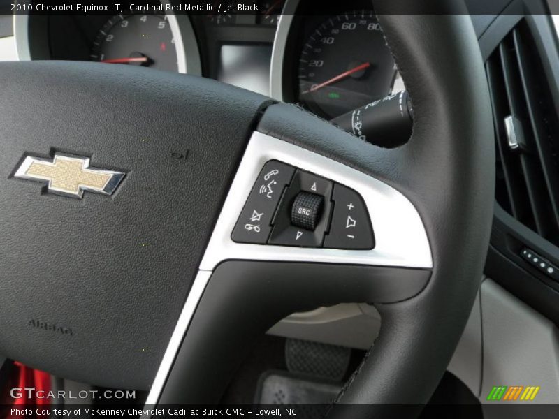 Cardinal Red Metallic / Jet Black 2010 Chevrolet Equinox LT
