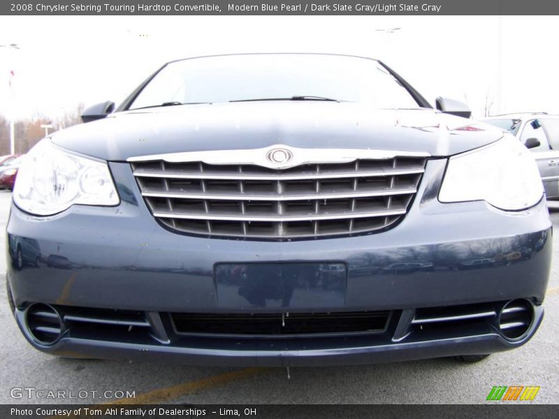 Modern Blue Pearl / Dark Slate Gray/Light Slate Gray 2008 Chrysler Sebring Touring Hardtop Convertible