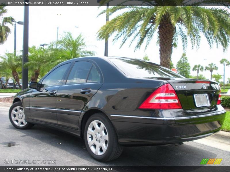 Black / Stone 2005 Mercedes-Benz C 320 Sedan