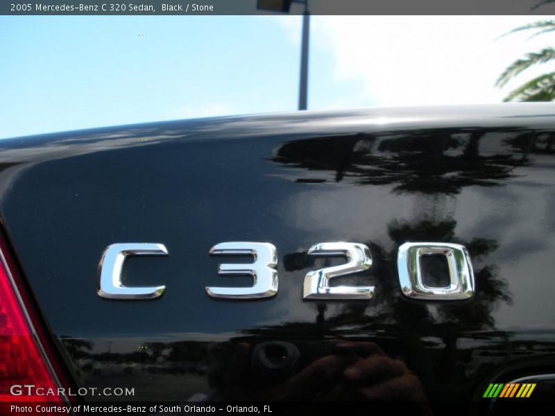 Black / Stone 2005 Mercedes-Benz C 320 Sedan