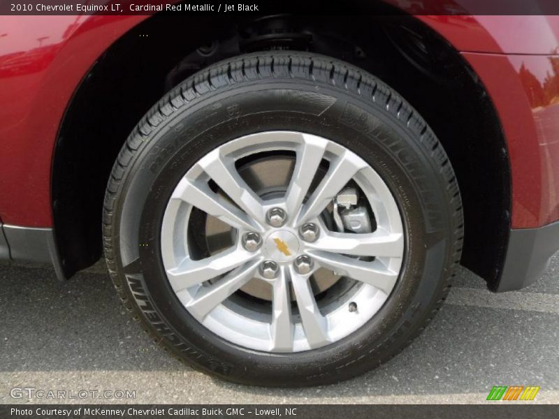 Cardinal Red Metallic / Jet Black 2010 Chevrolet Equinox LT