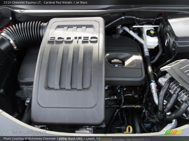 Cardinal Red Metallic / Jet Black 2010 Chevrolet Equinox LT