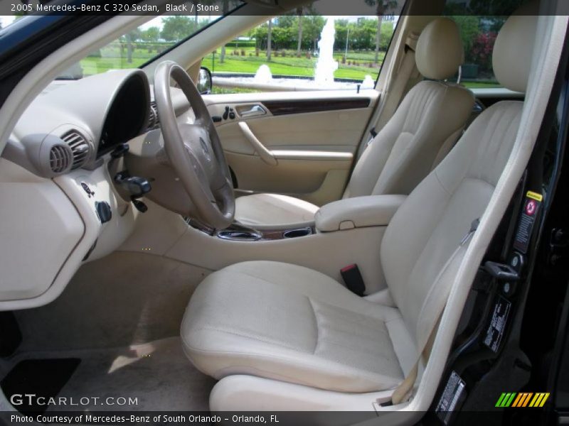 Black / Stone 2005 Mercedes-Benz C 320 Sedan