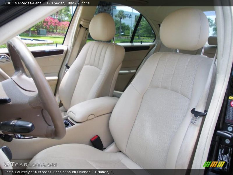 Black / Stone 2005 Mercedes-Benz C 320 Sedan