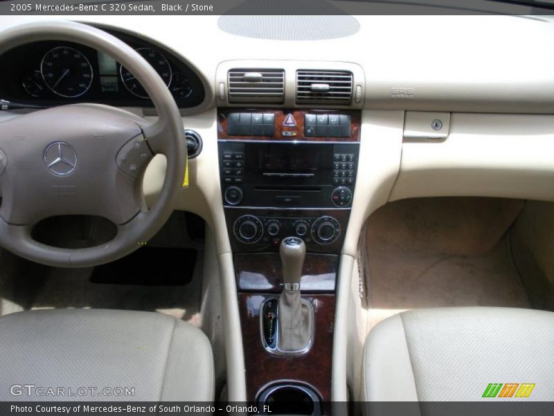 Black / Stone 2005 Mercedes-Benz C 320 Sedan
